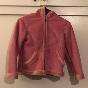 Xhilaration Pink Suede Girl Jacket